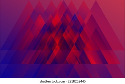 triangles vector gradient design background 