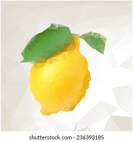triangles vector lemon