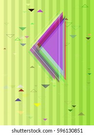 triangles vector pattern