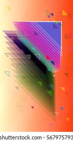 triangles vector texture