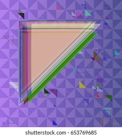triangles vector texture