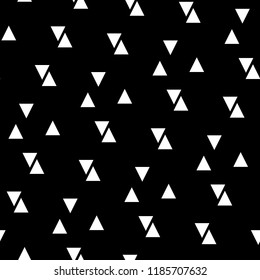 Triangles wallpaper. Triangular blocks backdrop. Geometrical figures background. Mosaics motif. Triangle shapes ornament. Digital paper, page fills, web design, polygons abstract. Seamless pattern