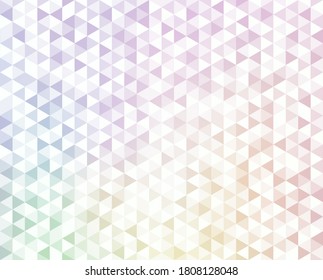 Fondo trianglular colorido. Ilustración vectorial geométrica. Otros antecedentes abstractos en mi colección.