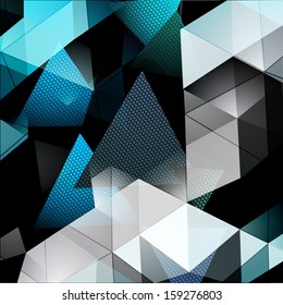 Triangular Abstract Background