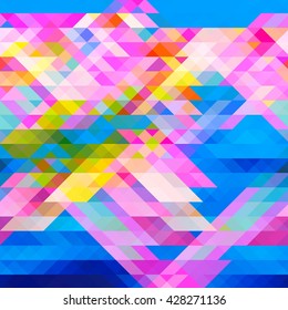 triangular abstract background
