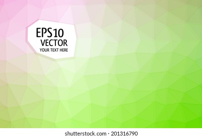 Triangular abstract colorful background eps10 vector
