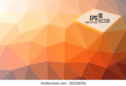Triangular abstract colorful background eps10 vector