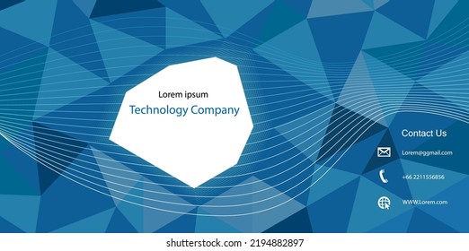 Triangular abstract modern future website background or cover page vector for technology and finance concept and education future company