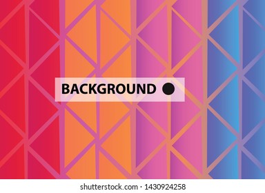 Triangular background arranged in such a way, can be edited