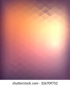 triangular background with light soft   colors