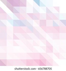 Triangular background with pastel colors