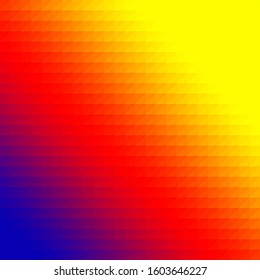 triangular color background. abstract vector presentation template