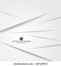 Triangular composition of abstract graphics, Vector illustration.