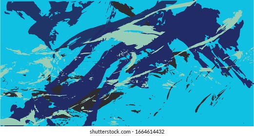 Triangular Design Elements Background. Vector Watercolor Geometric Banner. Wall Art Canvas. Beautiful Childish Art.  