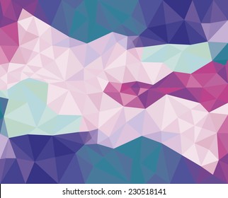 Triangular  geometric background. Abstract modern pattern.