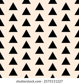 triangular geometric shape pattern off white for surfaces