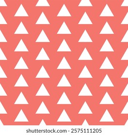 triangular geometric shape pattern orange for surfaces
