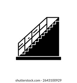 Edifício de vidro triangular com projeto de arquitetura Stair Step