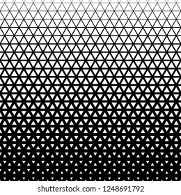 Triangular grid in halftone background