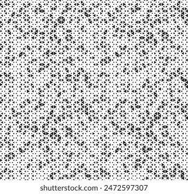 Triangular Halftone Pattern Texture Vector Geometric Technology Abstract Background. Half Tone Triangles Retro Colored Pattern. Minimal 80s background.