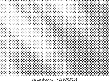 Triangular Halftone Texture Retro wave Vector Geometric Technology Abstract Background. Half Tone Triangles Retro Colored Pattern. Minimal 80s Style Dynamic Tech Structure Wallpaper.