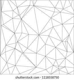 Triangular hipster pattern. Vintage geometric design. Polygonal abstract vector illustration. Modern diamond texture.