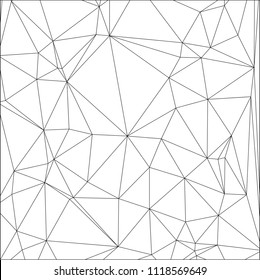 Triangular hipster pattern. Vintage geometric design. Polygonal abstract vector illustration. Modern diamond texture.