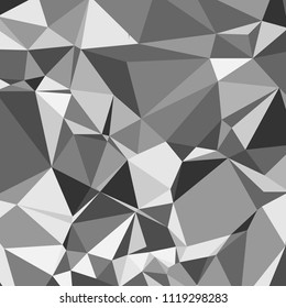 Triangular hipster pattern. Vintage geometric design. Polygonal abstract vector illustration. Modern diamond texture.