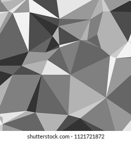 Triangular hipster pattern. Vintage geometric design. Polygonal abstract vector illustration. Modern diamond texture. Star