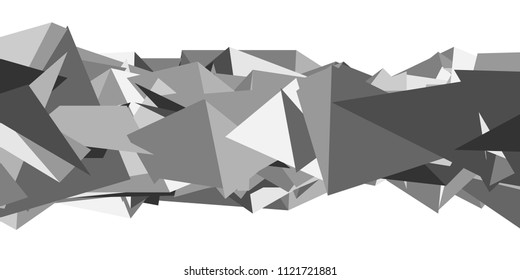 Triangular hipster pattern. Vintage geometric design. Polygonal abstract vector illustration. Modern diamond texture. Star