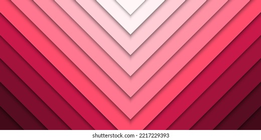 Triangular lines overlapping dynamic red monochromatic background 3 dimensional shape