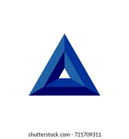 Triangular Logo Design Template