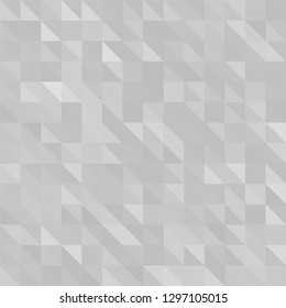 Triangular  low poly, light grey, silver, mosaic pattern background, Vector polygonal illustration graphic, Creative, Origami style with gradient