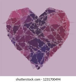 Triangular  low poly, mosaic pattern background, Vector polygonal illustration graphic, Creative style with gradient