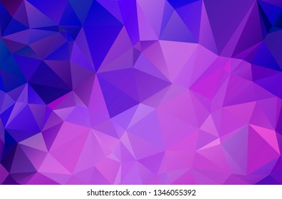 Triangular low poly, pink, red, soft mosaic pattern background, Vector polygonal illustration graphic, Creative, Origami style with gradient