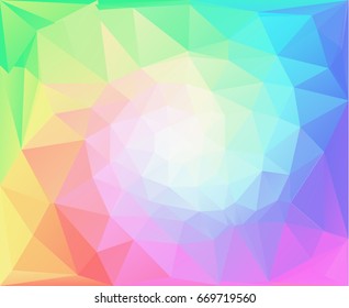 triangular low poly style gradient illustration graphic background.