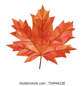 triangular maple leaf
