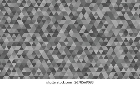 Fundo de mosaico monocromático triangular