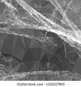 Triangular mosaic background
