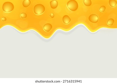 Una pieza triangular de queso de dibujos animados con un color amarillo brillante