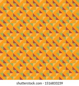 Triangular seamless pattern. Geometric abstract polygonal mosaic. Decorative backdrop for wallpaper, pattern fills, web page background, surface textures.