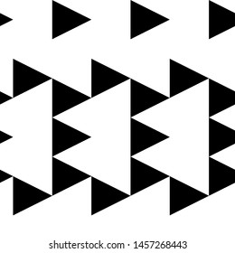 Triangular shapes wallpaper.Triangles ornament. Geometric backdrop. Figures motif. Polygons background. Digital paper, textile print, web design, abstract. Seamless pattern. Vector.