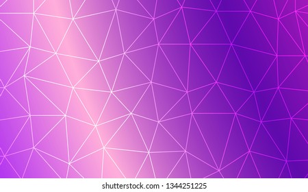 Triangular style. Background for your business project. Advert, template screen. Vector illustration. Creative gradient color.