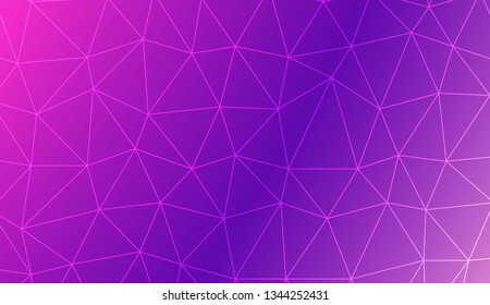 Triangular style. Background for your business project. Advert, template screen. Vector illustration. Creative gradient color.