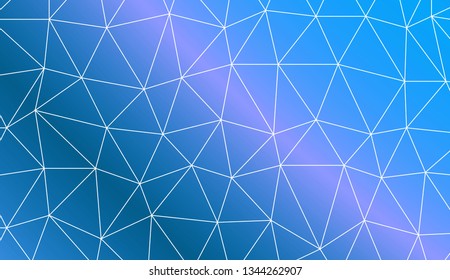 Triangular style. Background for your business project. Advert, template screen. Vector illustration. Creative gradient color.