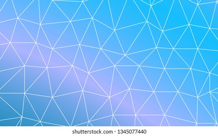 Triangular style. Background for your business project. Advert, template screen. Vector illustration. Creative gradient color.