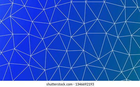 Triangular style. Background for your business project. Advert, template screen. Vector illustration. Creative gradient color.