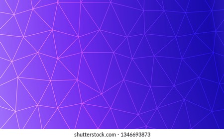 Triangular style. Background for your business project. Advert, template screen. Vector illustration. Creative gradient color.