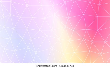 Triangular style. Background for your business project. Advert, template screen. Vector illustration. Blurred Background, Smooth Gradient Texture Color