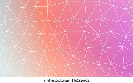 Triangular style. Background for your business project. Advert, template screen. Vector illustration. Blurred Background, Smooth Gradient Texture Color
